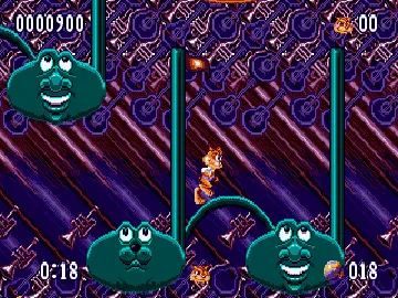 Bubsy II (USA, Europe) screen shot game playing